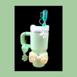 Mini Tumbler 400ml- Green with accessory kit