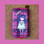 Zipper Vibrant printed wallet-Pink Style B - Image 3