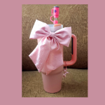 890ml Stainless steel Tumbler -Salmon Pink with accessory kit