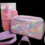 Mini Tumbler 400ml and Crossbody bag combo