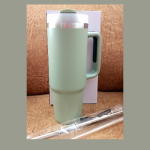 Stitch Combo 890ml Tumbler and Wallet and bow- Green - Image 5