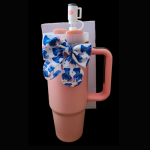 Stitch Bow and Tumbler combo-Pastel Green A