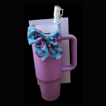 Stitch Bow and Tumbler combo-Purple B