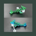 Straw topper-Dragon topper