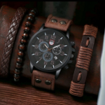 Watch and mini measuring tape combo for Dad