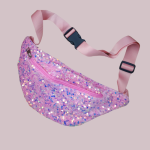 Moon bag Sequin-Light Pink
