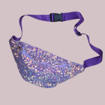 Moon bag Sequin-Purple