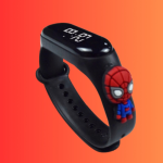 Spiderman Combo 400ml Mini Tumbler and touch screen watch- Blue - Image 2