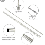 Retractable Stainless Steel Straw - Image 4