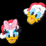 Straw topper-Cartoon Daffy & Daisy Duck