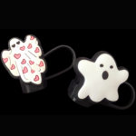 Straw topper-Cartoon Ghost