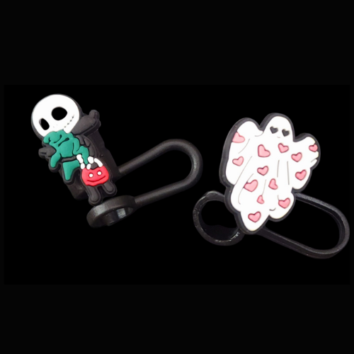 topper cartoon nightmare before Christmas f Straw topper-Cartoon Nightmare before Christmas