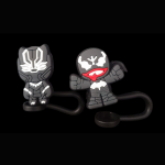 Straw topper-Superhero Venom-2 piece