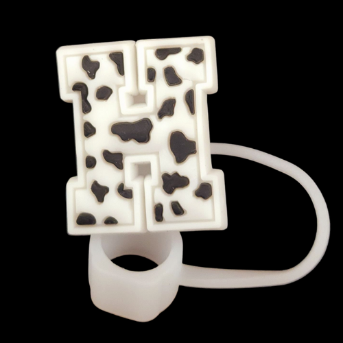 Straw topper-Letter H