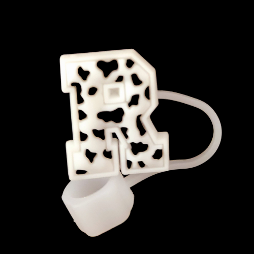 Straw topper-Letter R
