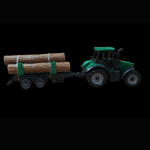 Four Toy tractor set - Image 3
