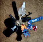 12 piece Self defense kit-Stitch Themed Black