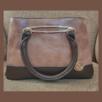 Synthetic Leather Bag K Combo-Dusty Pink - Image 3