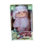Lafufu Keychain-Fluffy Soft Pink - Image 2