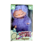 Lafufu Keychain-Fluffy Purple - Image 2