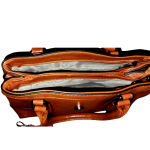 Synthetic Leather Bag Combo-Grey Three Piece - Image 2
