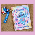 Stitch Notebook with cute Keychain combo