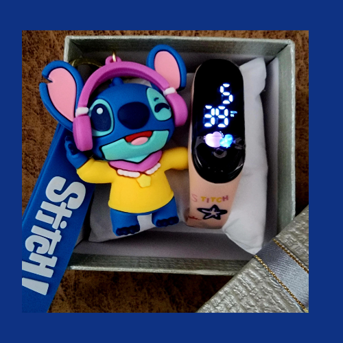 Stitch digital watch
