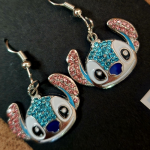Stitch earrings