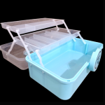 Storage Box Combo with a lot of Goodies-Vibrant Baby Blue - Image 4