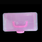 Big Multi functional Storage box-Perfect for Jewelry, Makeup, Sewing etc.-Pink - Image 4
