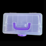 Big Multi functional Storage box-Perfect for Jewelry, Makeup, Sewing etc.-Purple - Image 4
