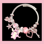 Stitch Combo 600ml Mini Tumbler and Keychain and Charm Bracelet-Purple - Image 2
