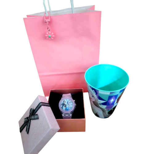 Frozen Led Light Kiddies Watch Combo