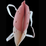 Stitch Themed Synthetic Tote Bag with a Vibrant Wallet-Pink - Image 2