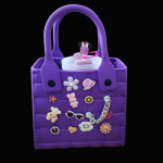 Mini Tumbler 600ml and Mini Bogg bag combo-Purple - Image 2