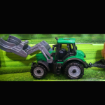 Toy Tractor set-Logg Trailor - Image 3