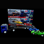 Toy Truck with Cars - Image 4