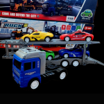 Toy Truck with Cars - Image 7