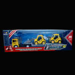 Toy Truck with Construction Vehicles - Image 2