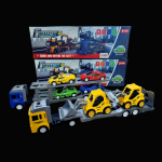 Toy Truck with Cars - Image 3