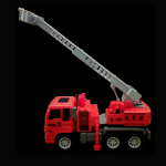 Toy Construction Truck-Red - Image 3