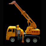 Toy Construction Truck-Yellow - Image 2