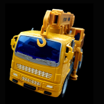 Toy Construction Truck-Yellow - Image 4