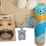 Baby Backpack Combo-Cream - Image 2