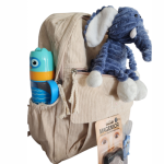 Baby Backpack Combo-Cream - Image 3