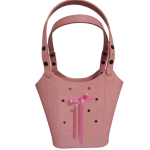 New Design Bogg bag with Bogg Phone Holder and free Jibbitz-Dusty Pink - Image 4