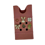 New Design Bogg bag with Bogg Phone Holder and free Jibbitz-Dusty Pink - Image 6