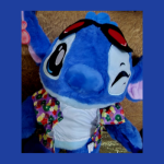 Limited edition Hawaiian Stitch Fluffy plush toy 35cm-Blue - Image 4