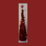 Foldable Pop-Up Christmas Tree with free Star Topper-Red 1.2M - Image 4