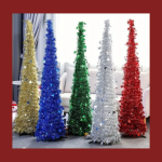 Foldable Pop-Up Christmas Tree with free Star Topper-Green 1.5M - Image 5